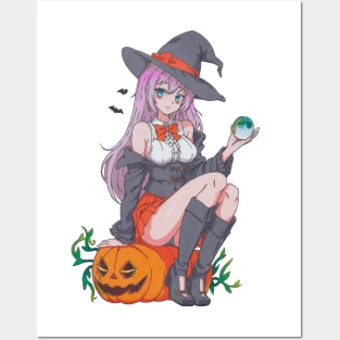 Anime Witch Posters and Art